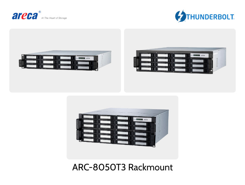 Areca ARC-8050T3 rackmount RAID