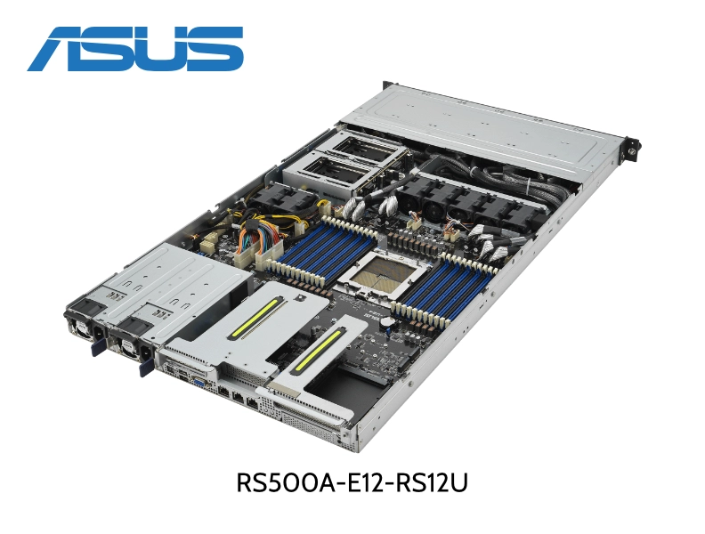 ASUS RS500A-E12 NVMe Server back